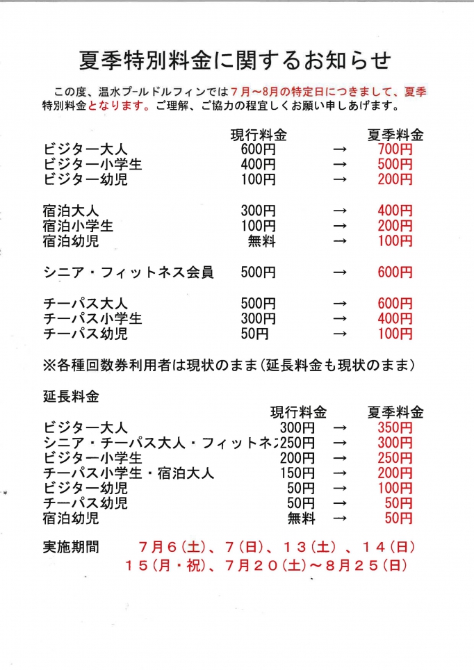 サンライズ九十九里温水プール回数券　有効期限24年10月24日までプール